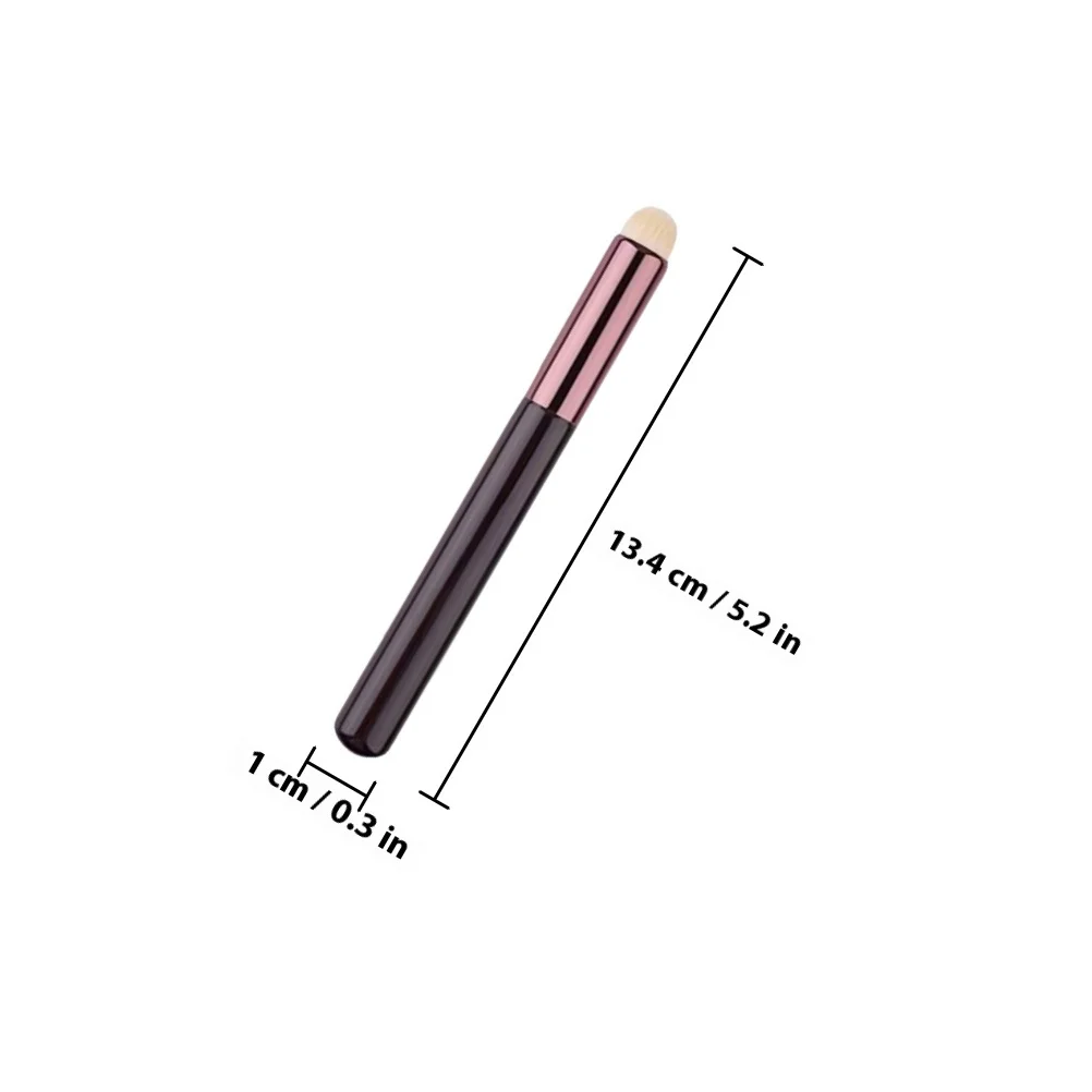 3 stuks lippenstift smudge borstel kunstmatige vezels lipgloss concealer oogschaduw make-up blending professionele gereedschappen lip make-up borstel