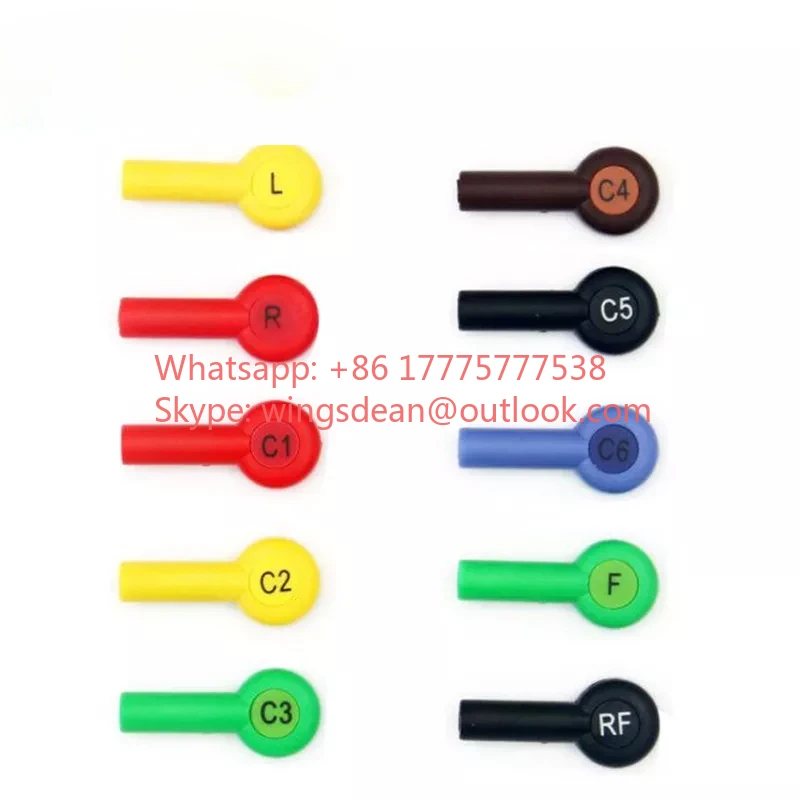 

Colorful IEC Banana 4.0mm Adapter Snap Ekg Accessories 10pcs/lot