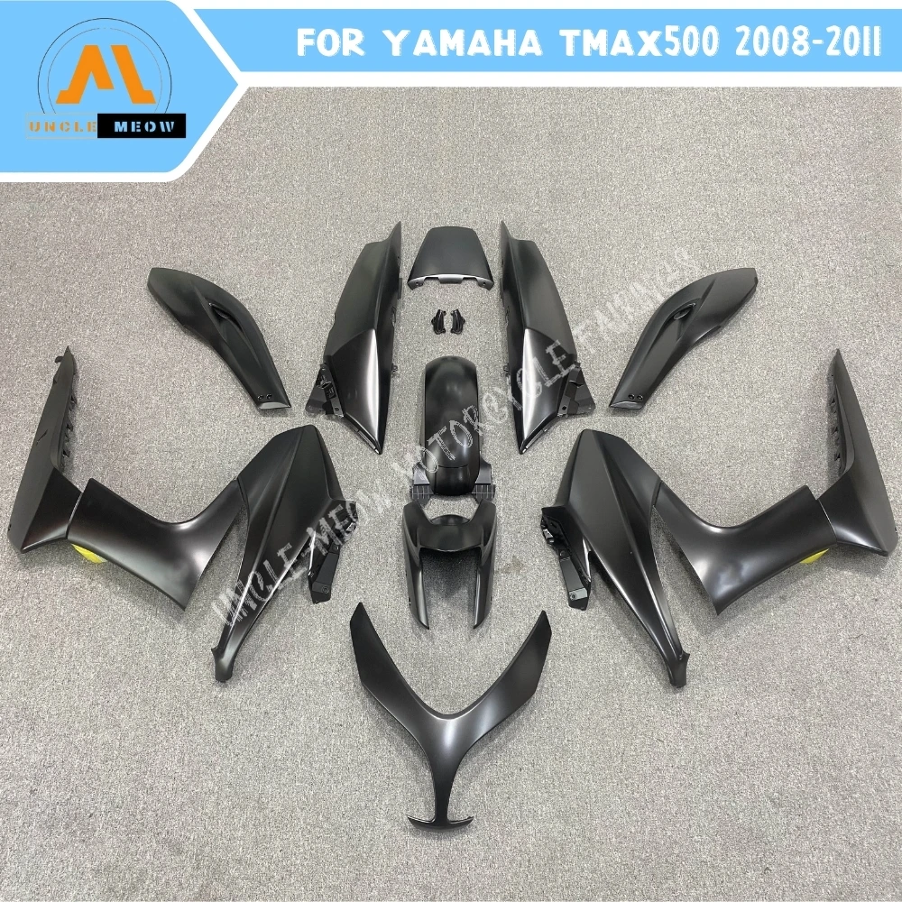 Customizable Motorcycle Fairing Kit High Quality ABS Plastics Fits YAMAHA TMAX500 2008 2009 2010 2011 Bodywork Set