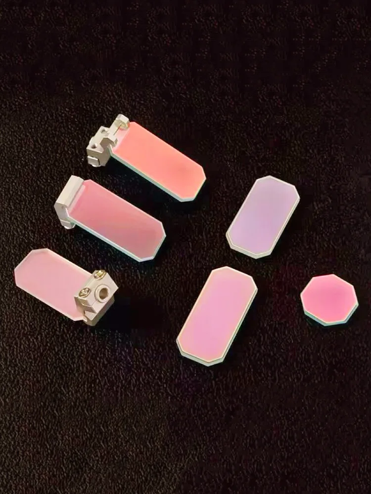 Miroirs réflecteurs de soudage laser avec support 30x14x2 / 27x14xT2mm pour soudeuse laser portative CQWY SUP WSX Qilin