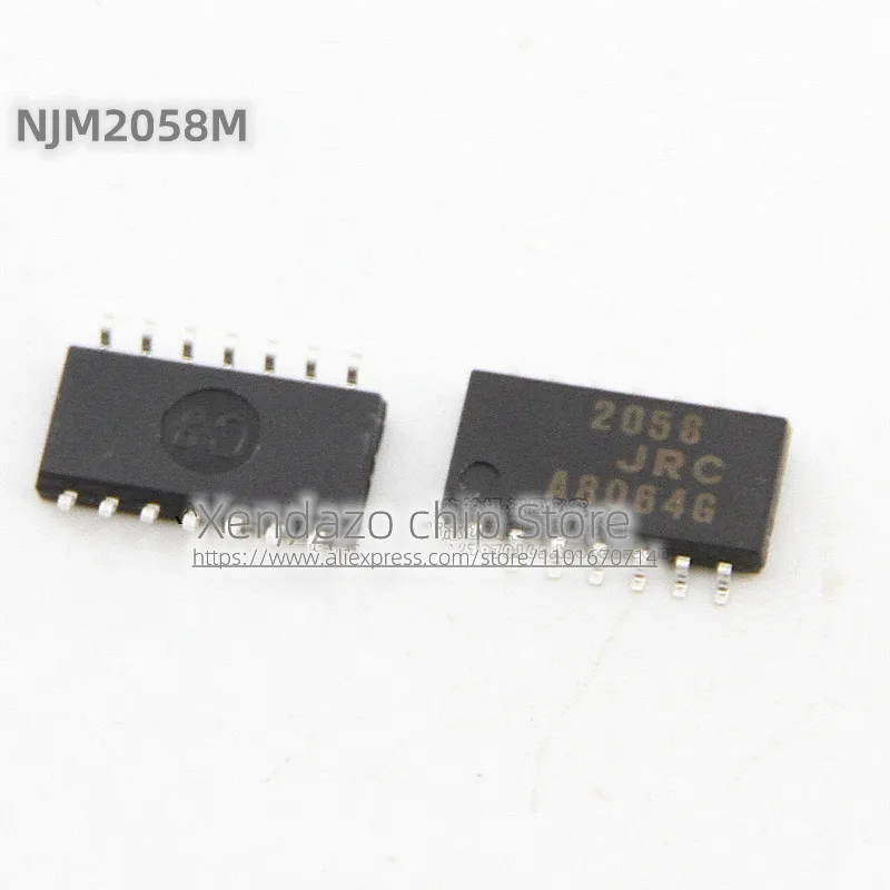 5pcs/lot NJM2058M NJM2058 JRC2058 2058 SOP-14 package Four way universal operational amplifier chip