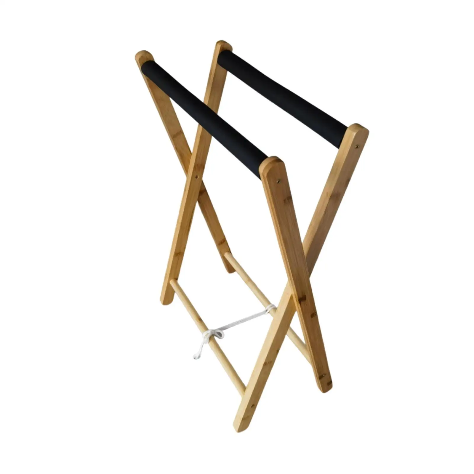 

Badminton Racquet Storage Rack Wooden Sturdy Space Saving Durability Multipurpose Tennis Racket Holder for Home Stadium Garages