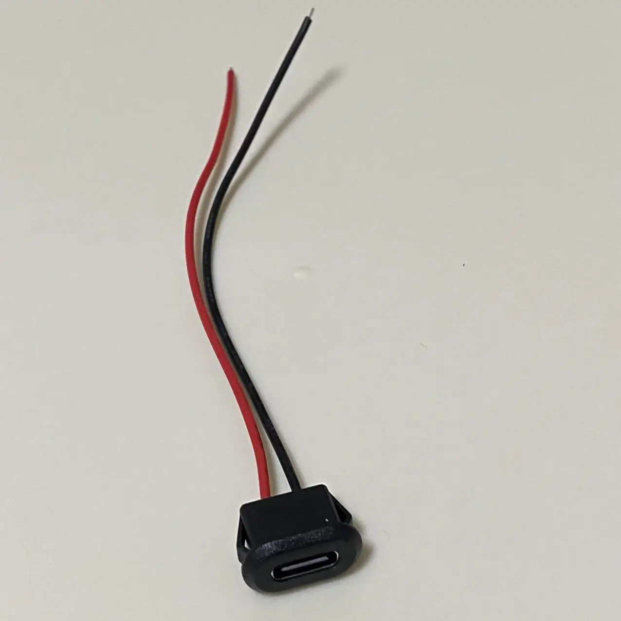 Type-C Connector Female Socket Power Cable Chassis 2P Type USB Female Socket Direct Pressure Crimp Jack  Charging Port Extension
