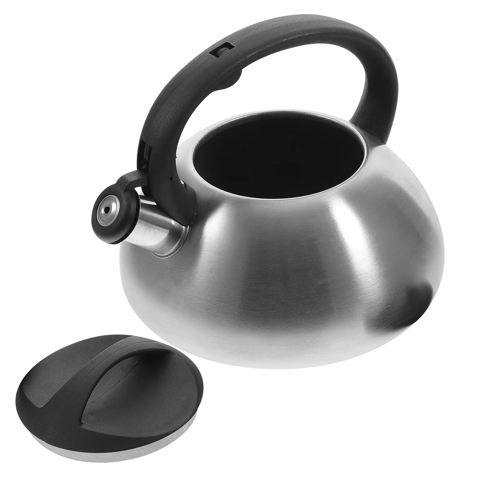 

Kettle 3L Stainless Steel Stovetop Kettle Non Dripping Spout Ergonomic Handle Home Office Tea Making Suitable