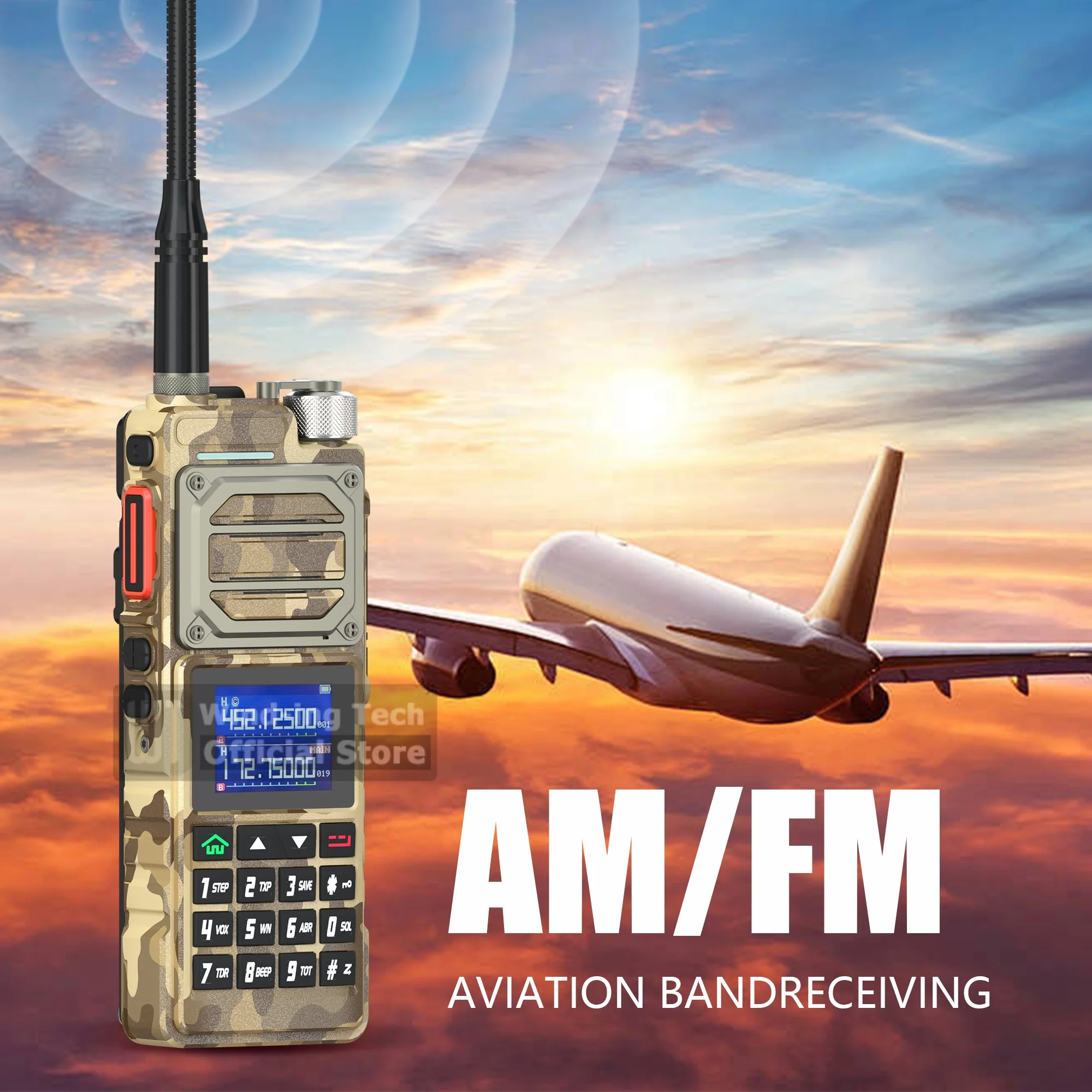 2/4PCS Baofeng UV-25M Walkie Talkie 50KM Long Range Multi-Bands 10W Tri-Power Wireless Copy Frequency Type-C High Capacity Radio