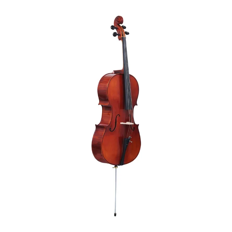 Spruce solid wood cello ebony accessories