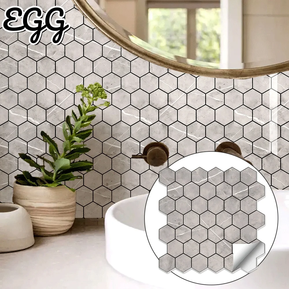 

Stone Texture Marble 3D Self-adhesive Wallpaper Imitating Wood Grain Wall Stickers Renovation Decoration for Kitchen Living Room