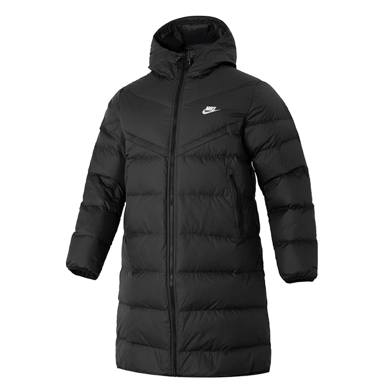 

Nike Men's down Jacket 650-D Fld Parka Outdoor Long Sportswear Winter Warm Puffer Jacket Fb8180-010