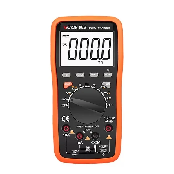 

VICTOR 86B 30MHz Auto Ranging Digital Multimeter With USB Interface RS232