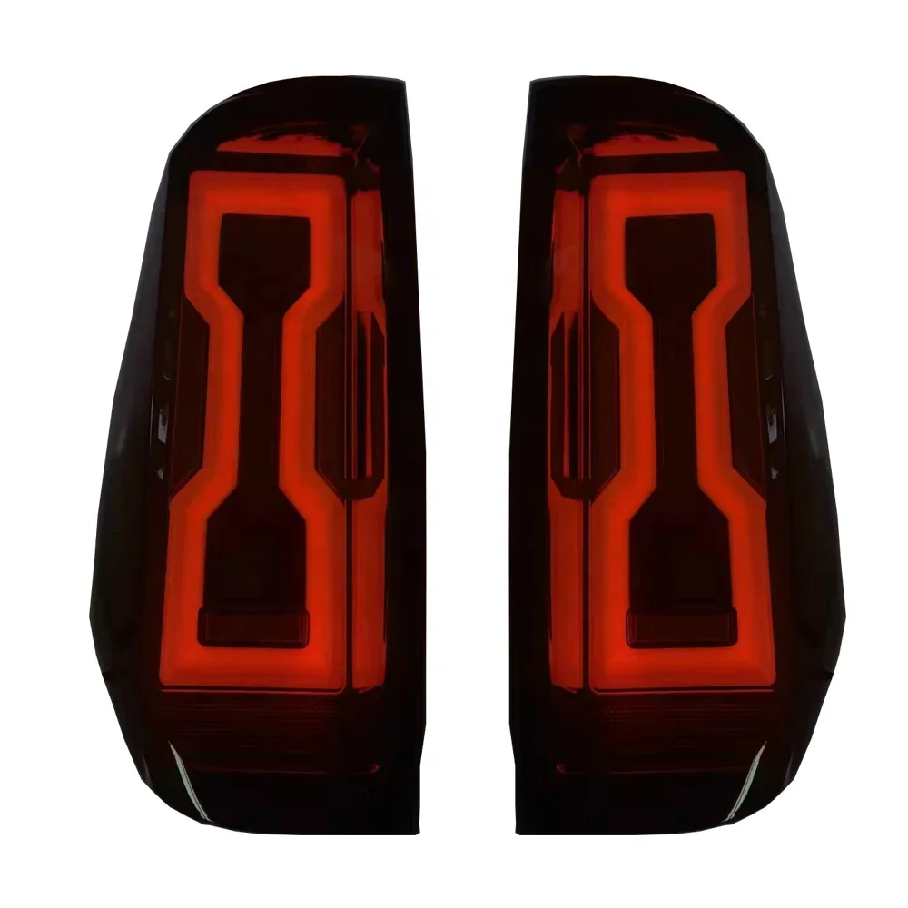 LED Tail Lamp Smoke Black Car Tail Lights Body Kit Back Lamp Taillight Stop Lamp For  Tundra 2015-2020