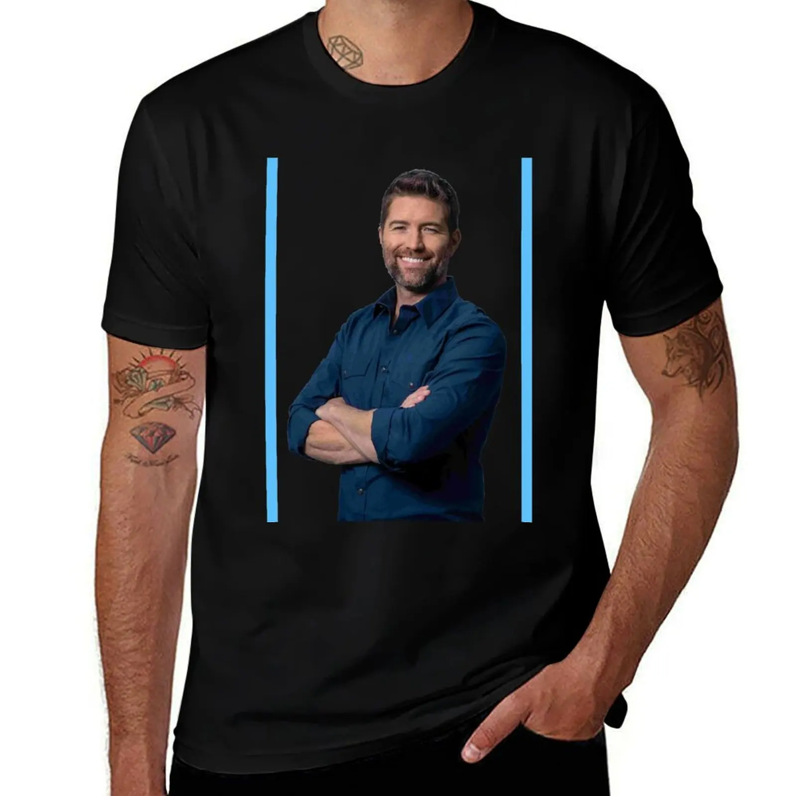 

Josh Turner 33 T-Shirt Basic Crew Neck Short Sleeve Top