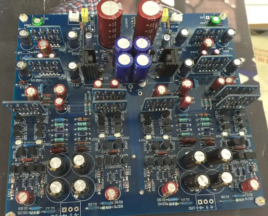 New hifi DIY stereo preamplifier board Refer to Marantz SC11 circuit