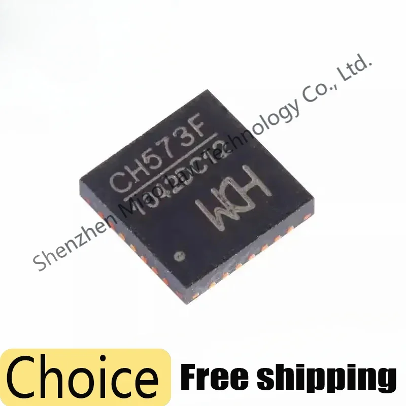 

5pcs CH573F QFN-28 CH573 Bluetooth-compatible BLE Wireless Communication IC Integrated 32-bit RISC Microcontroller Chip New