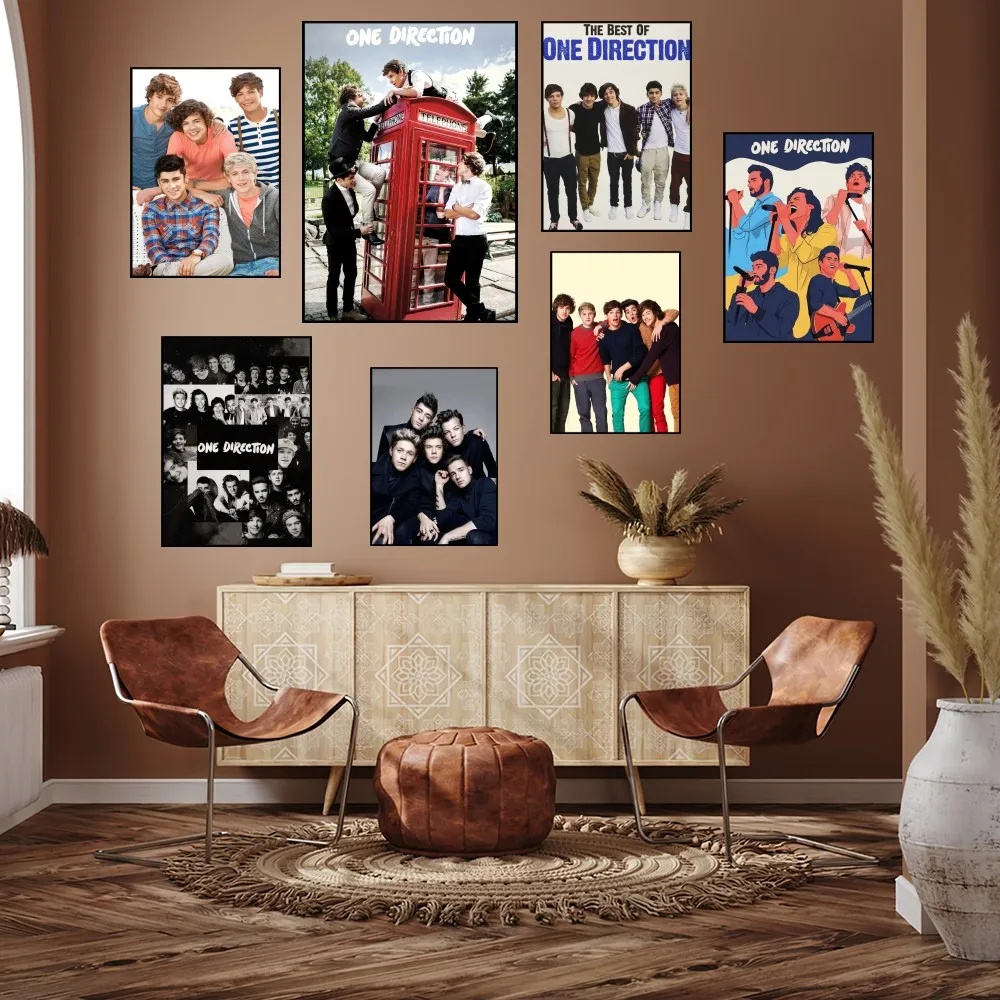 Musical Groups O-One D-Direction Poster Prints Wall Painting Bedroom Living Room Decoration Office Home