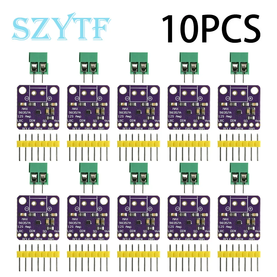 1–20 Stück MAX98357A I2S Klasse-D-Audioverstärker – 3 W digitales Leistungsmodul für DIY-Lautsprecher und intelligente Sprachsysteme