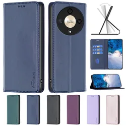 For Honor Magic6 Lite Case Magnetic Flip Phone Case on For Fundas HONOY Magic 6 Lite Leather Card Cover Magic6 lite Coque Etui