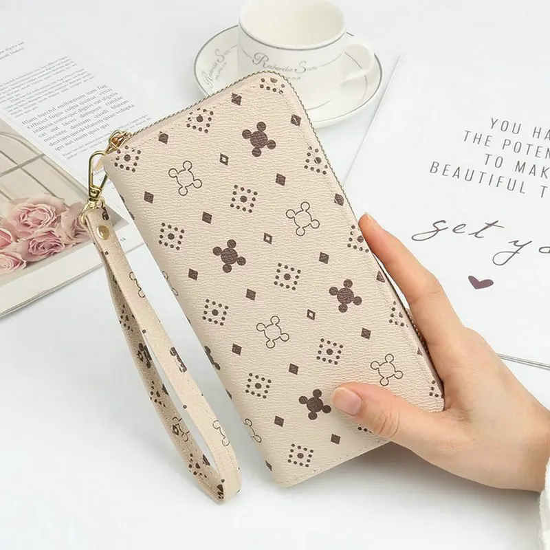 2023 New Ladies Wallets Korean Version Of Long Women Purses Luxury Designer Multi-Card Coin Purse zipper Clutch Mobile Phone Bag