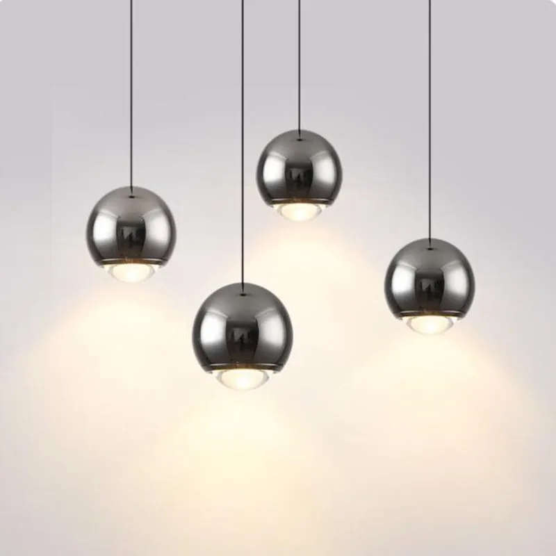 

Retractable Round Ball Pendant Light Nordic Design LED Hanging Lamp for Kitchen Island Bathroom Modern Bedroom Bedside Lamp
