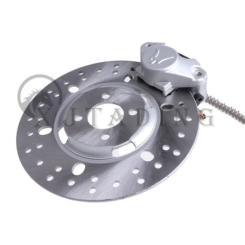 Imagen 2 del producto Pinza de freno de disco hidráulico trasero, Kit de bomba de cilindro maestro para 150cc, 200cc, 250cc, 300cc, ATV, UTV, Buggy, Quad, accesorios para Dirt Bike