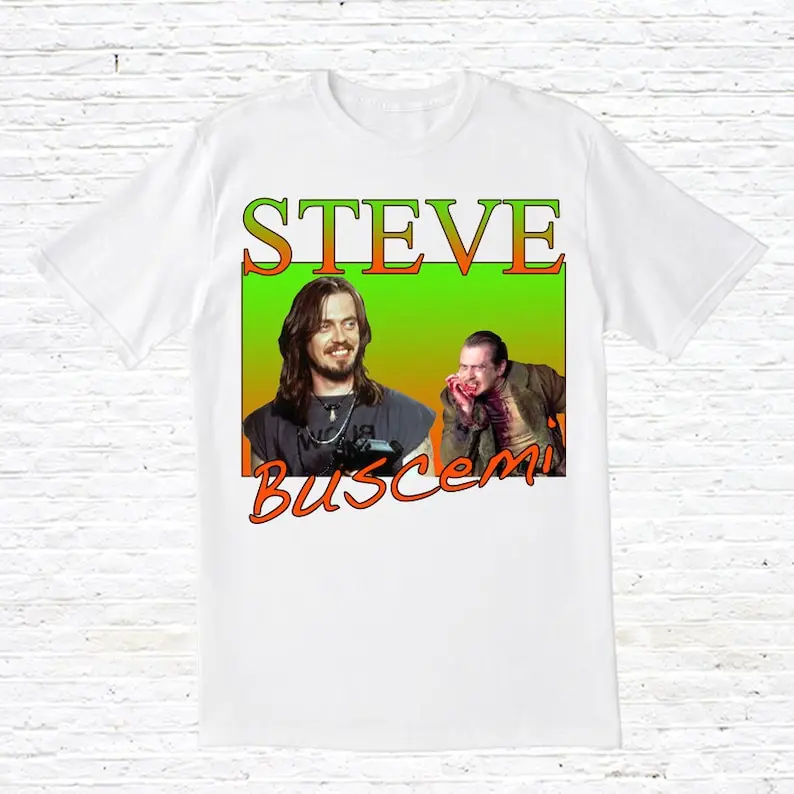 Steve Buscemi T-Shirt Men T-shirt Summer Cotton Short Sleeve O-Neck Men's T-Shirt