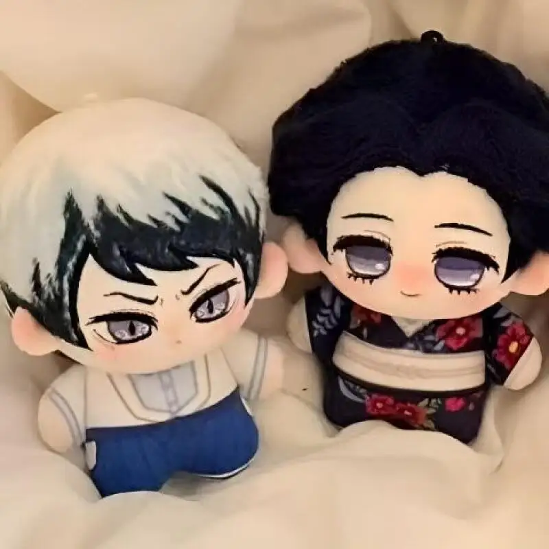 Demon Slayer Yushiro Tamayo Facial Embroidery Big Head Plush Filling Doll Shoulder Bag Hanging Ornament Anime Enthusiast Collect