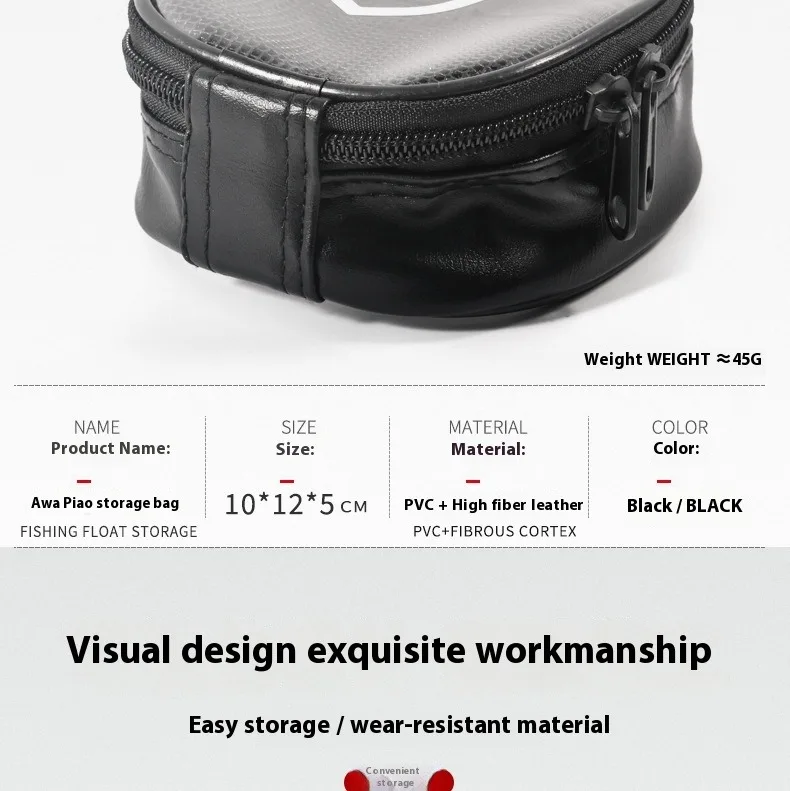 Transparente Netz-Apo-Aufbewahrungstasche, Apo-Schwimmbeutel, Schutztasche, für Angelzubehör, Schwimmkörper-Aufbewahrungswerkzeug-Set, Apo-Tasche – Detail 3