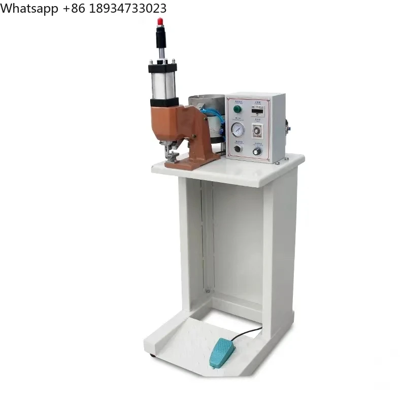 XC-370 Factory Sale Directly Pneumatic Bulk Nails Leather Belt Looping Locking Nailing Machine