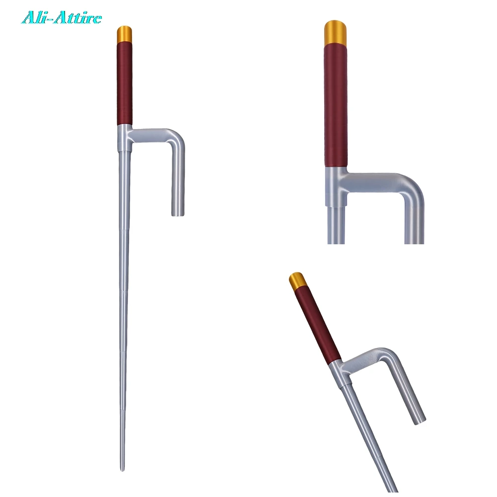 

2026 Live Action TV Pirate Cosplay Smoker Silver Telescopic Stick Accessories Halloween Roleplay Toy Props Party Disguise Suit