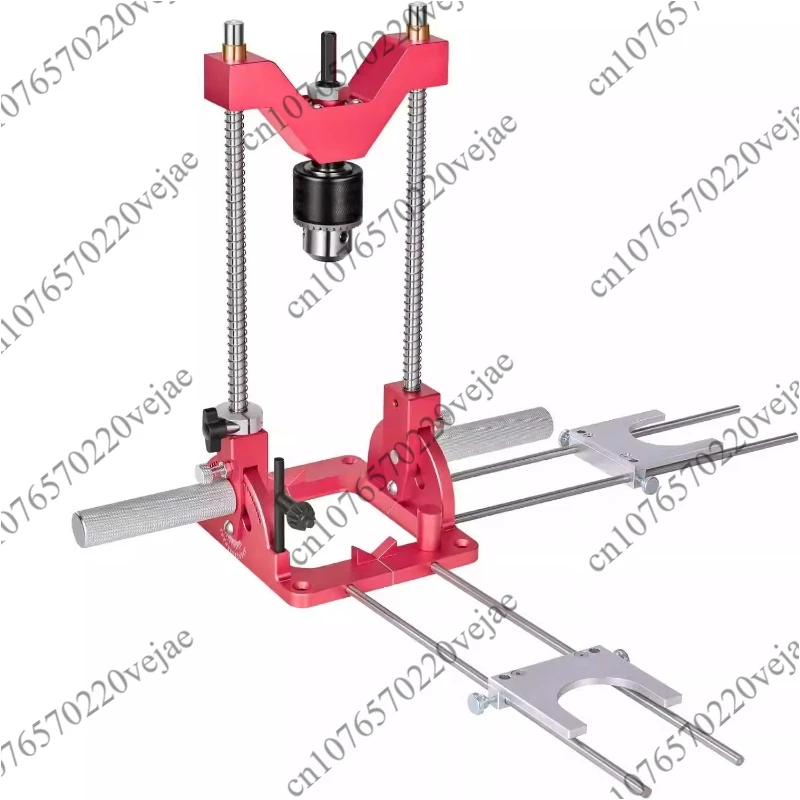 Portable drilling guide, pocket-sized drilling fixture for precise alignment and field woodworking operations