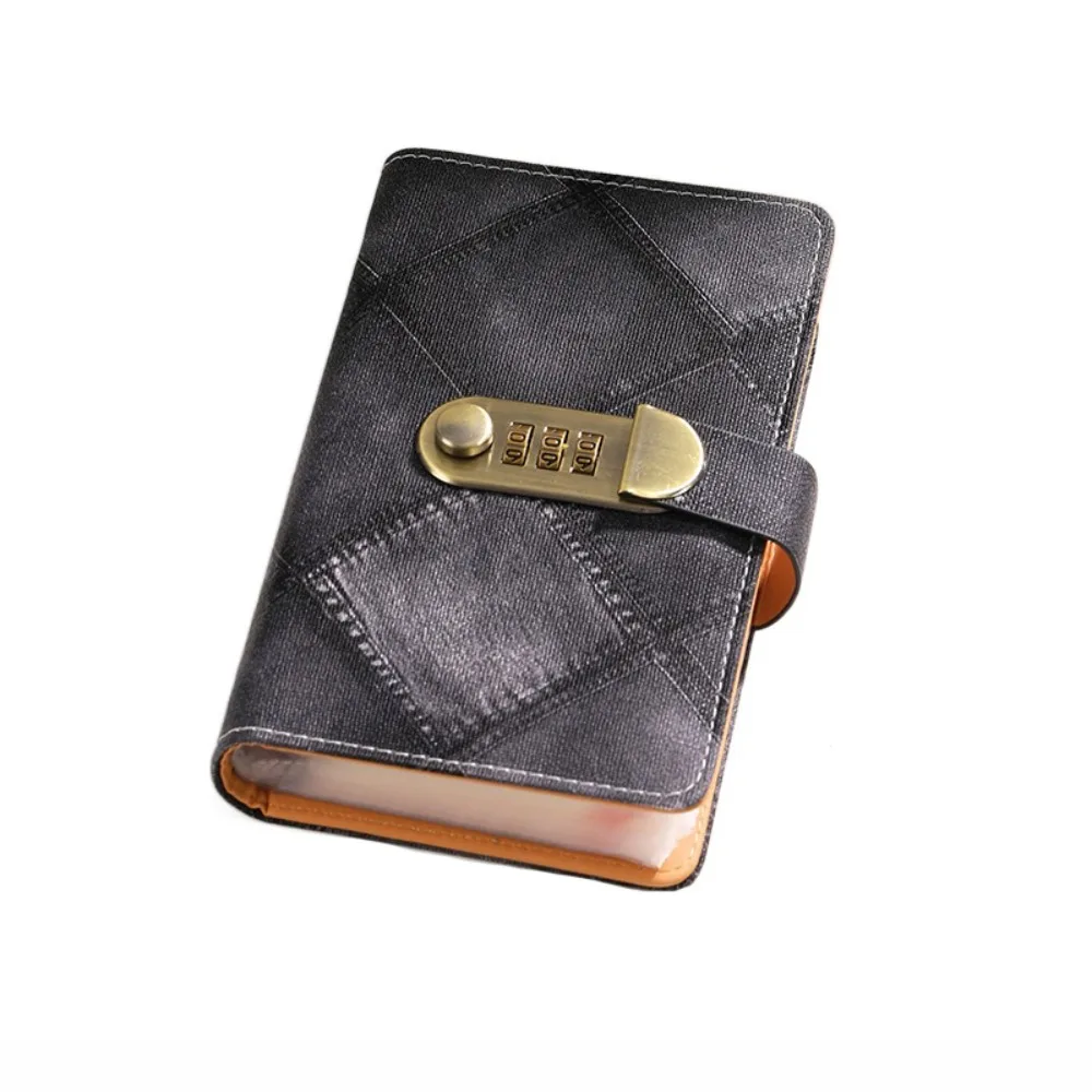 

50Sheets Envelop Savings Challenges Book Portable PU Leather Saving Money Binder Wallet Storage Savings Handbook