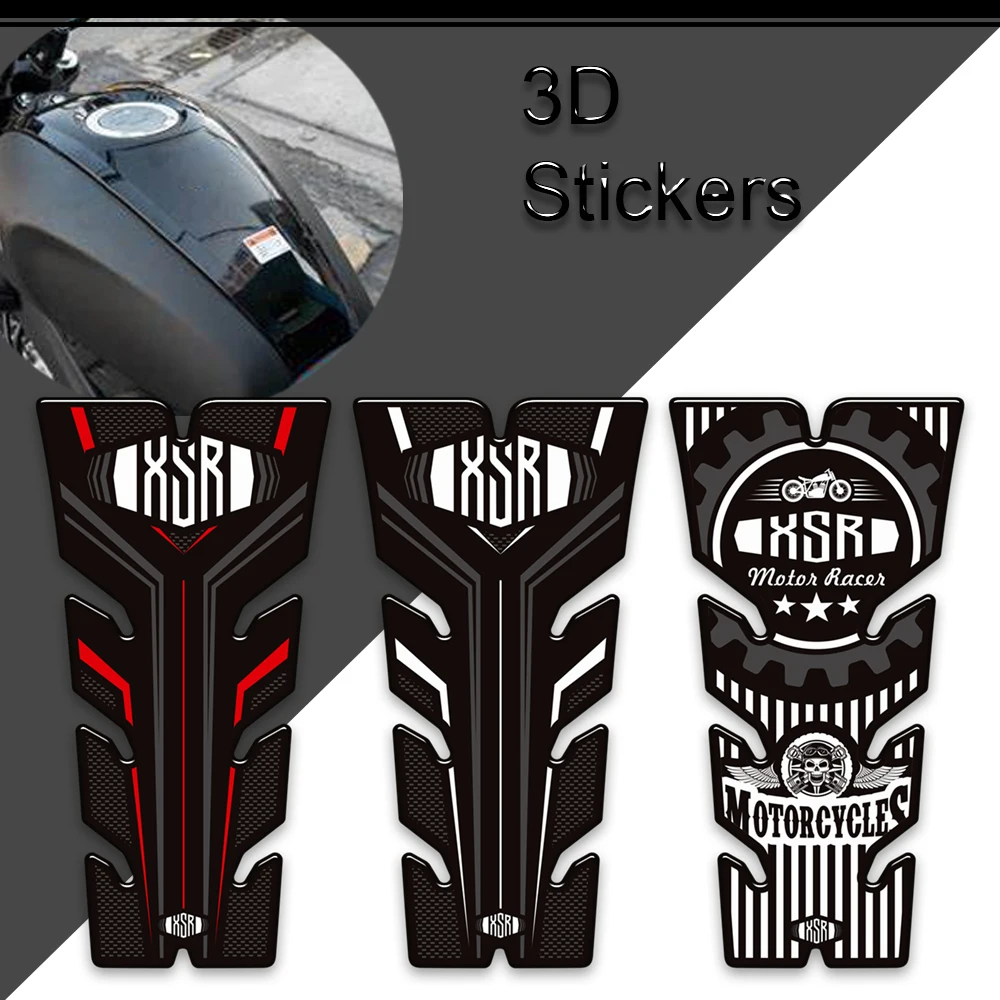 For Yamaha XSR125 XSR 125 2021 2022 2023 Motorcycle Scratch Protection Tank Pad Side Grips Gas Fuel Oil Kit Knee