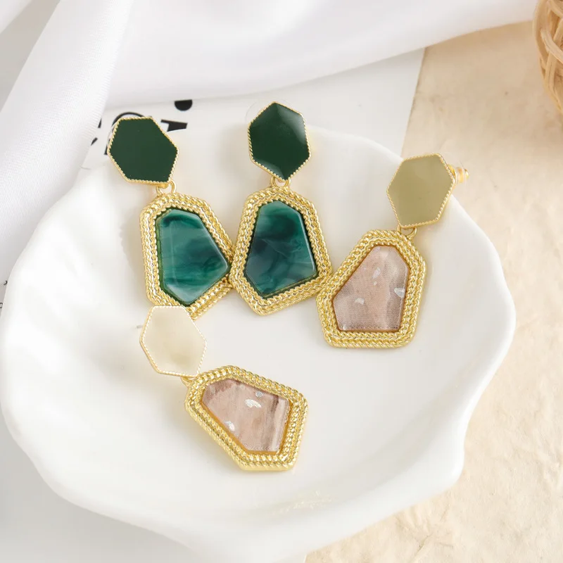 

Irregular Pendant Earring for Women Korean Geometry New Fashion Party Jewelry Girl Gift