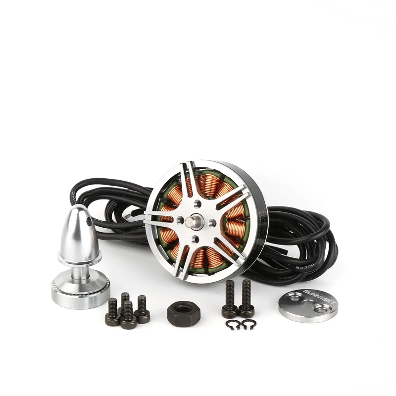 SunnySky V3506 High Efficiency Brushless Motor (Copper Coil) + Wiring & Mount Kit