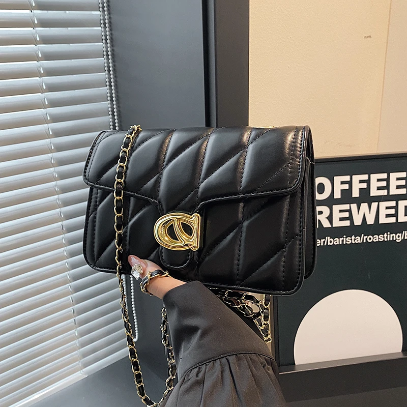 

Casual 2-in-1 Shoulder Crossbody Bag for Women Office Commute with PU Material Minimalist Style Laptop Compartment