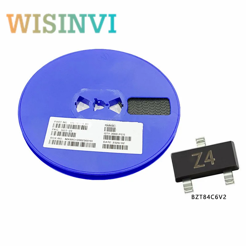 50Pcs SMD Zener Diode BZX84C18 Y6 BZX84C20 Y7 BZX84C22 Y8 BZX84C27 Y10 BZX84C30 Y11 BZX84C33 Y12 BZX84C36 Y13 2.4V-39V IC SOT-23