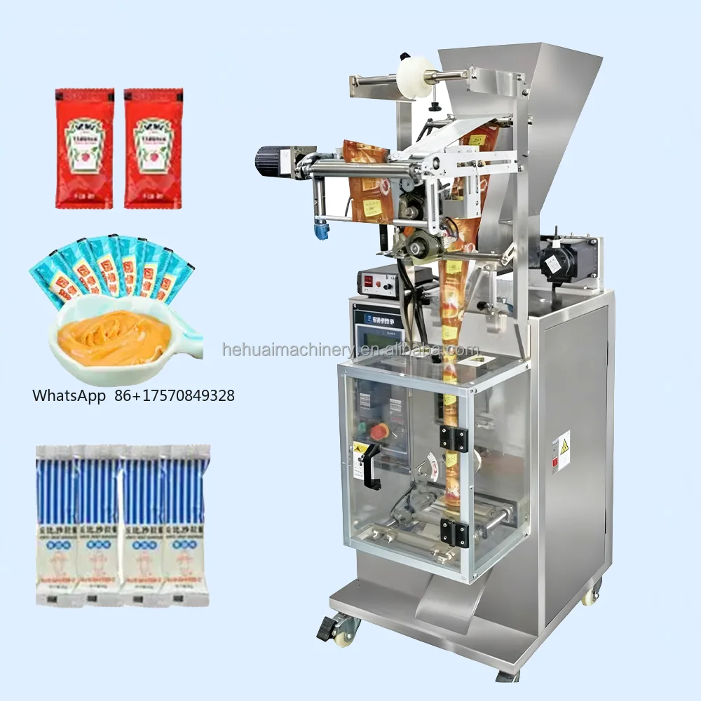 

Bagged Sauce Filling Machine Specialized for Ketchup, Chili Sauce, and Salad Dressing