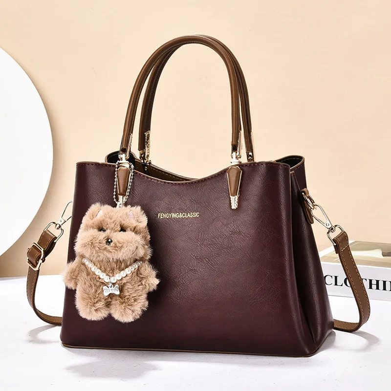 Women PU Leather Handbags Ladies Large Tote Bag Female Square Shoulder Bags Bolsas Femininas Sac New Fashion Crossbody Bags