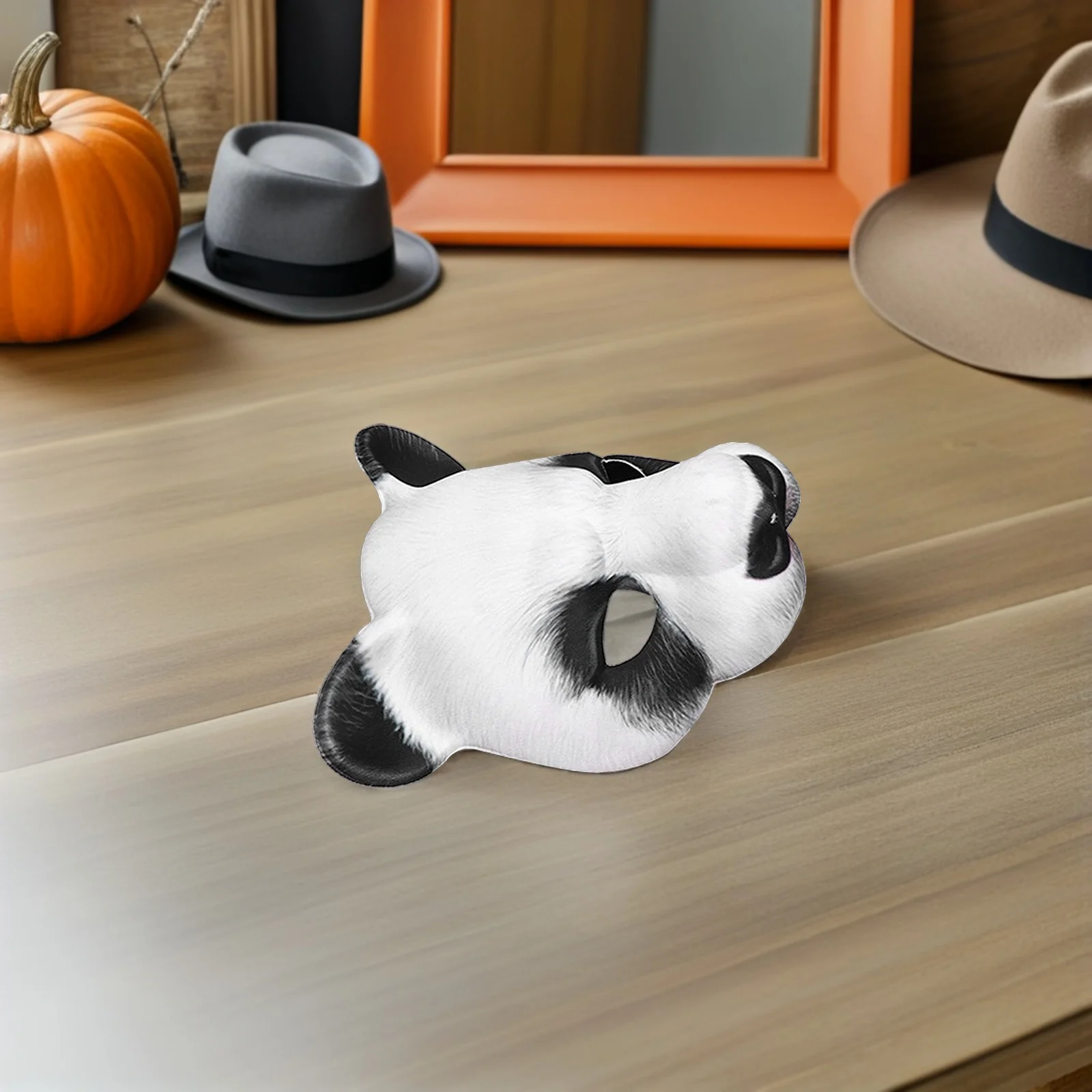 

Panda Mask Halloween Masquerade Animal EVA One Size Fits Adults s Men Women Cosplay Costume Masks Accessories Reusable