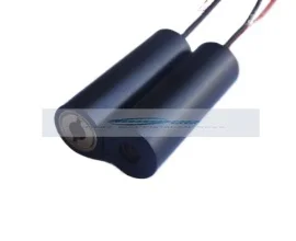 Ultra-small spot, high-quality glass lens 5mW 650nm red laser module, point aiming laser