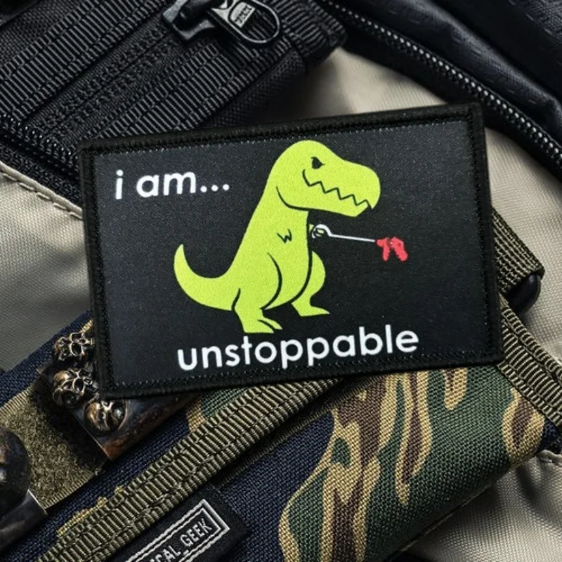 Parche de moral ADHD con velcro para chaleco táctico o mochila - imagen 3