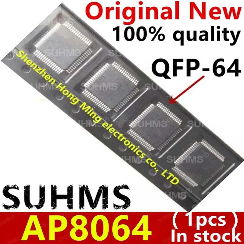 (1piece)100% New AP8064 QFP-64