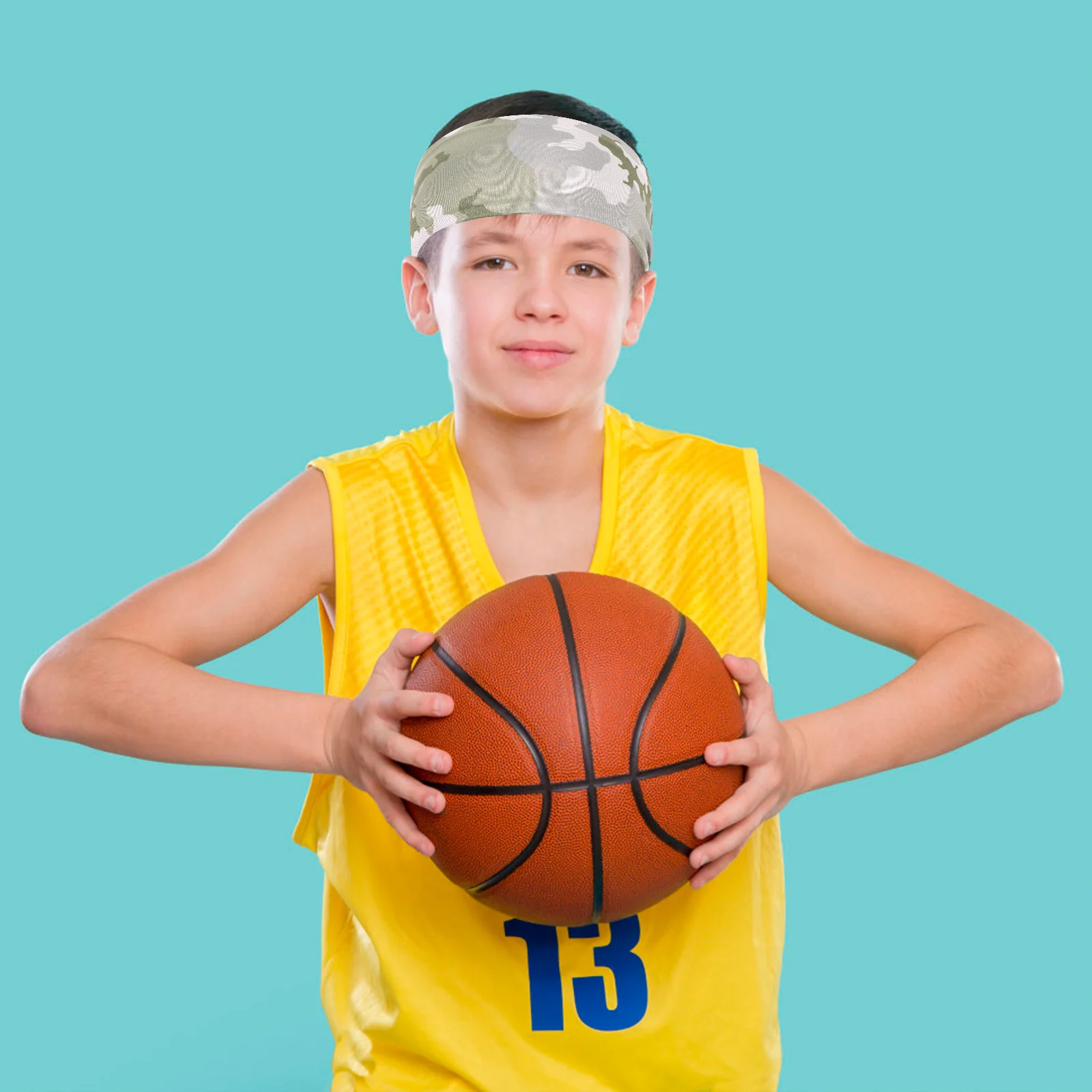 

Sweat Headband Athletic Running Sports Fitness Lightweight Breathable Stretchy Hair Band Gym Yoga Face Wash Accessory