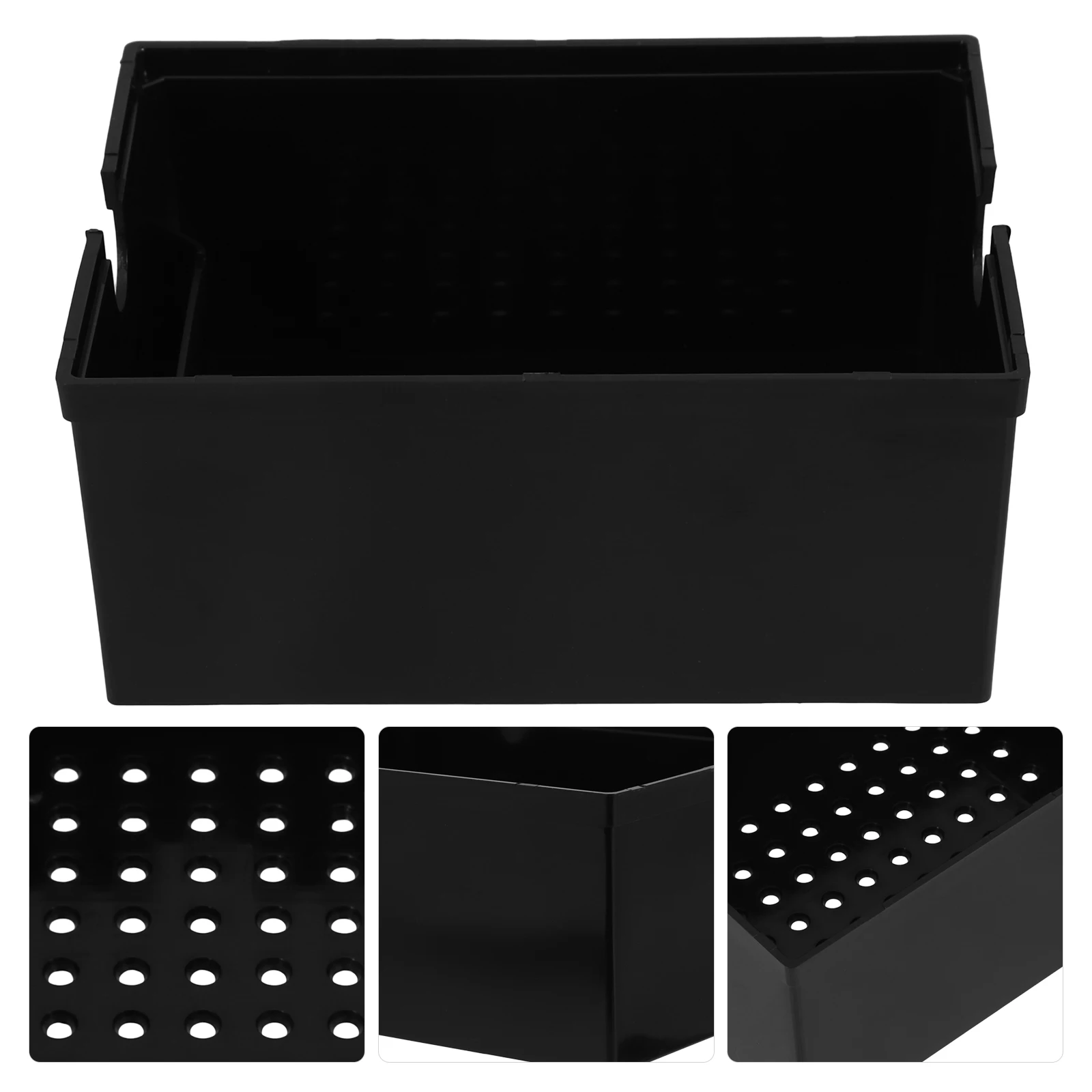 

Aquarium External Filter Trickle Upper Fish Tank Water Acrylic Trickle Box Black Drip Increases Oxygen Anti Overflow