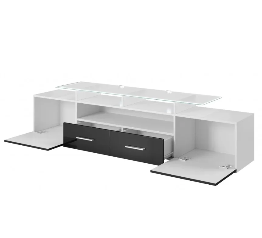 Living Room Furniture TV Stands  for 65 inch TV Promotion TV Stand Morden White