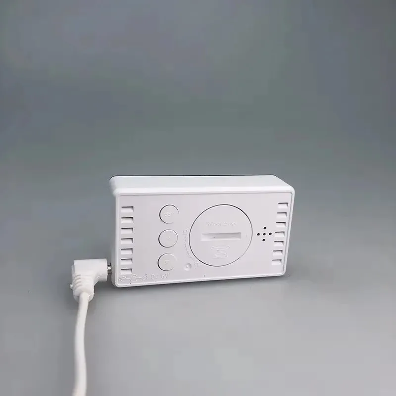 الذكية LED المنبه مرآة رقمية عرض الوقت درجة الحرارة سطوع السرير سطح المكتب سيارة متعددة الاستخدام ديكور المكتب المنزلي