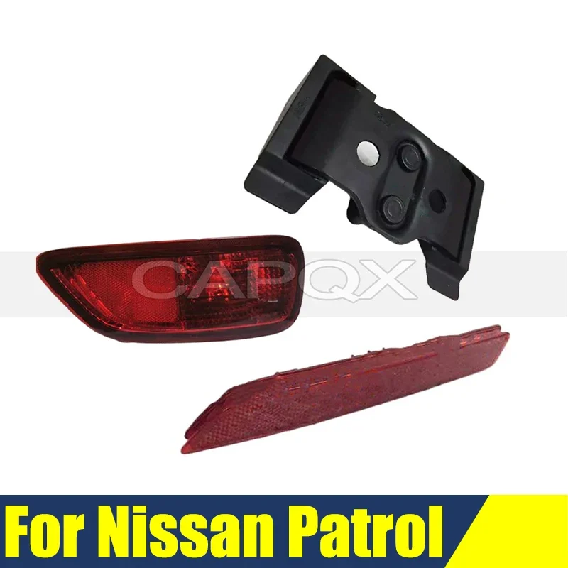 

Rear Bumper Fog Light Brake Light Fog Lamp For Nissan Patrol Y62 Rear Trunk Tail Door Tailgate Boot Lock Catch Buckle