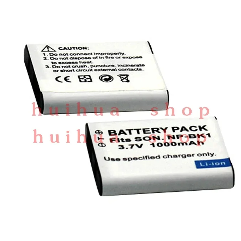 1pcs NP-BK1 NPBK1 for SONY S780 S950 S980 W190 W370 W180 DSC-S950 BK1 FB1 Battery 1000mAh Camera zm