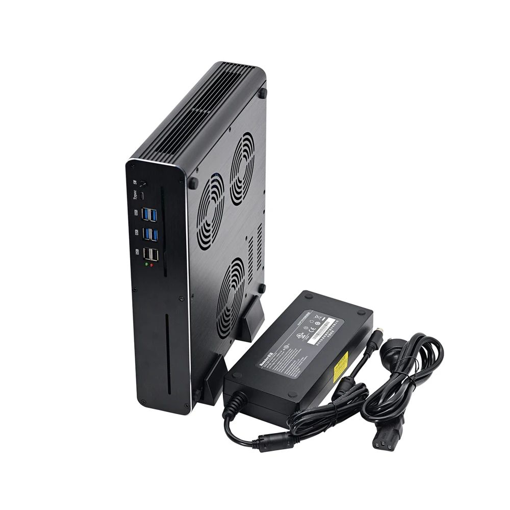 Mini PC HUNSN 8K, computer da gioco, BM33, grafico RTX4060 8G, 2xLAN, Windows 11/Linux Ubuntu, Core I7 11850H,Wi-Fi6,3DP,Type-C,BT5.2,HD