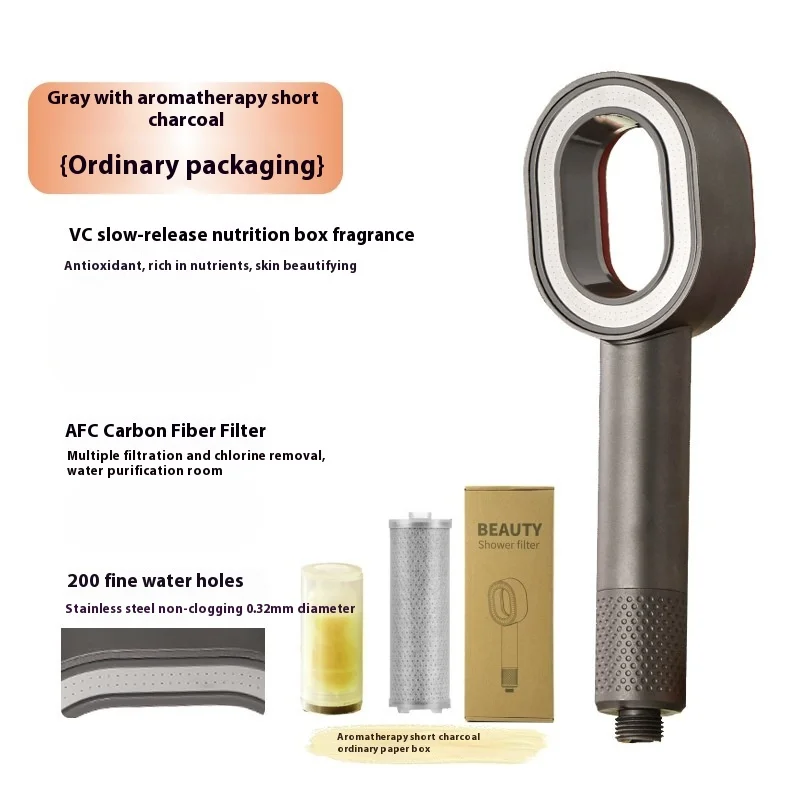 Fragrance Filter Shower Head - Vitamin C & Dechlorination, Skin Care Booster, Easy Install | Spa Experience & Anti-Clog Nozzles