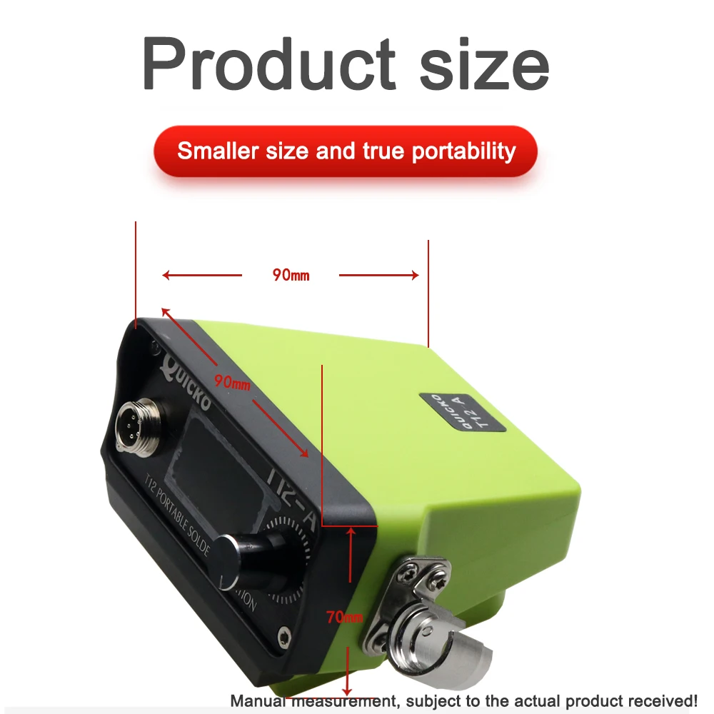 STM32 V3 T12-A station de soudage sans fil fer à souder pour Dewalt/Makita/Milwaukee/Devon Eddie ion batterie 18/20V Max pour la réparation de